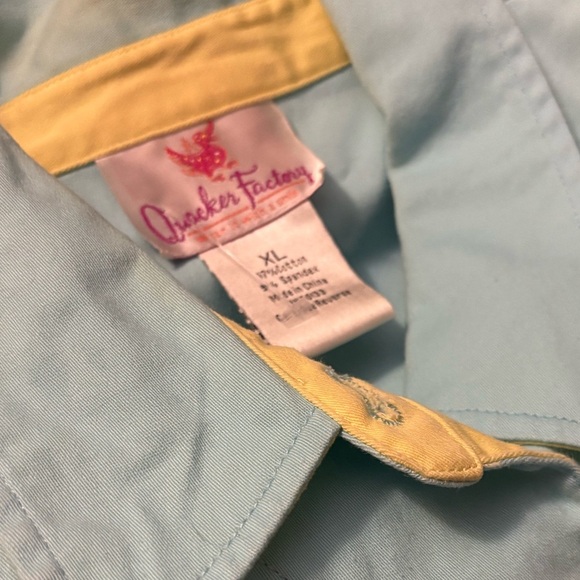 Quacker Factory Size XL Rhinestone Zip Front Jacket Light Blue Pockets - Picture 2 of 3